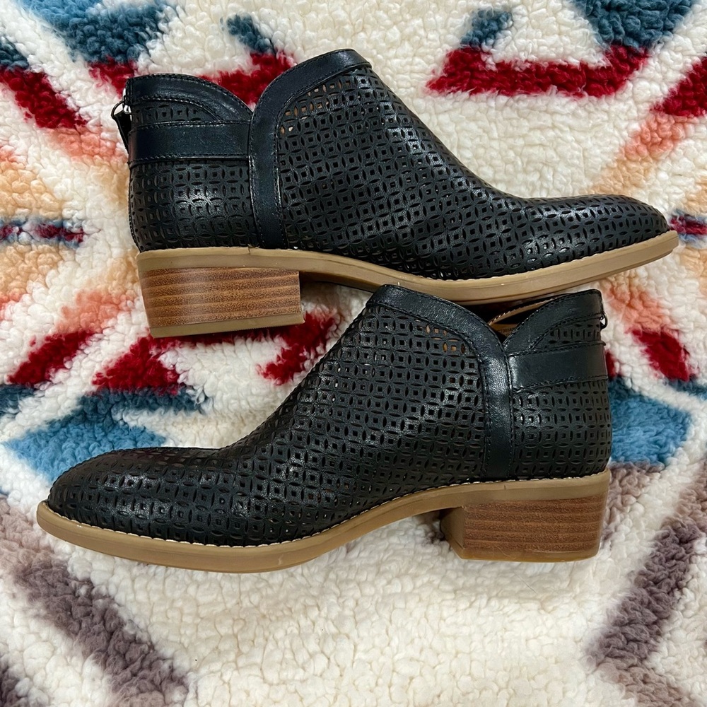 Comfortiva Laser-Cut Bootie